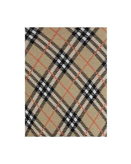 Burberry Multicolor Archivio Check Miniskirt