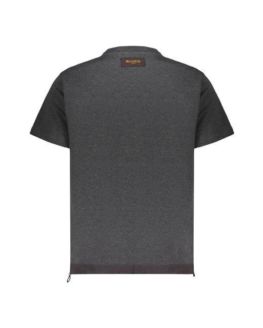 Moorer Black T-Shirts for men