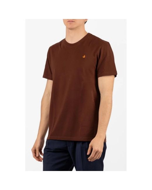 T-Shirts Brooksfield de hombre de color Brown