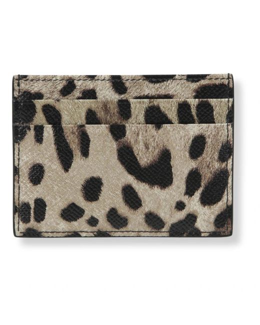 Dolce & Gabbana Metallic Wallets & Cardholders