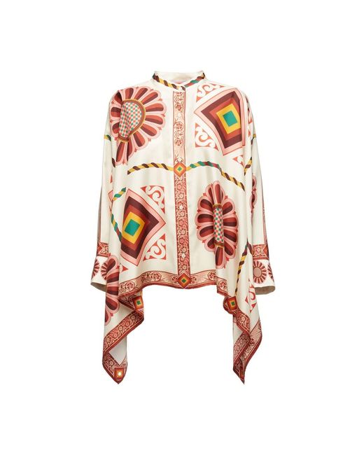 LaDoubleJ Longsleeve Shirts in het Pink