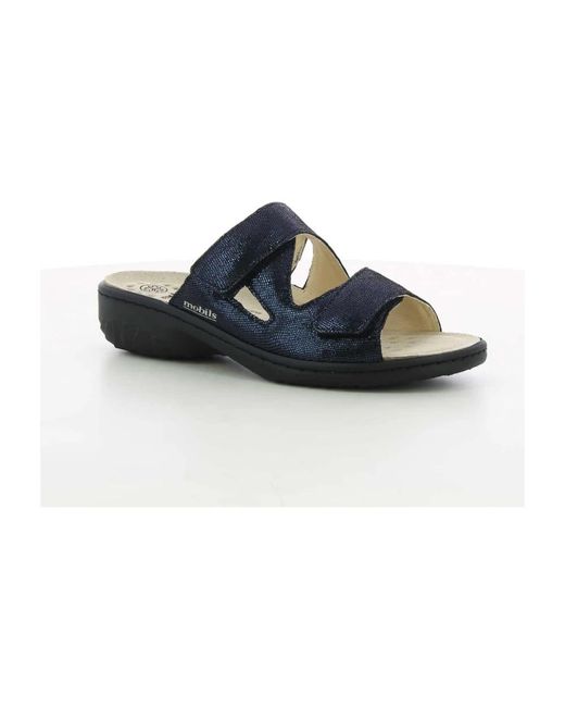 Wedges Mobils en coloris Blue