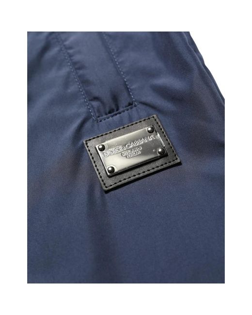 Dolce & Gabbana Blue Sweatpants for men