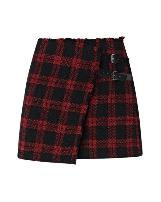 Pinko Griselina Mini Rok in het Red