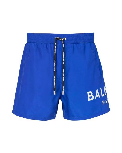 Swimwear > beachwear Balmain pour homme en coloris Blue