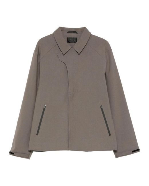 Hiking Patrol Gray Light Jackets for men
