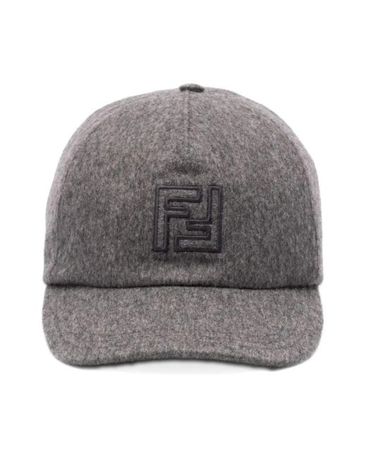 Caps Fendi de color Gray