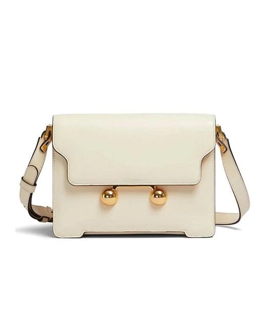 Marni Natural Shoulder Bags