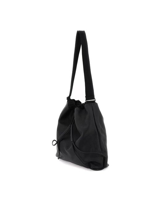 Y-3 Black Bucket Bags for men