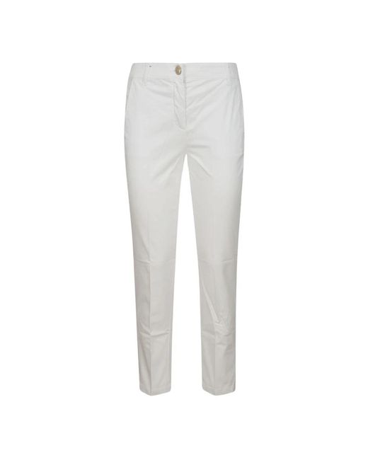 Trousers > chinos Hand Picked en coloris Gray