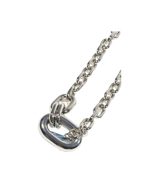 Necklaces Rabanne en coloris Metallic