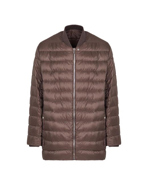 Rick Owens Jassen ,Bruin ,Nylon Lichtgewicht Nylon Parka in het Brown voor heren