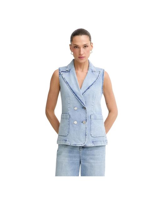 Vests MARC AUREL en coloris Blue