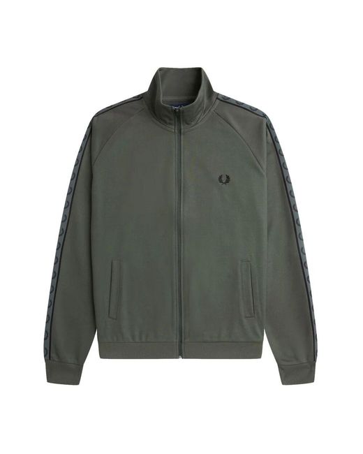 Fred Perry Green Zip-Throughs for men