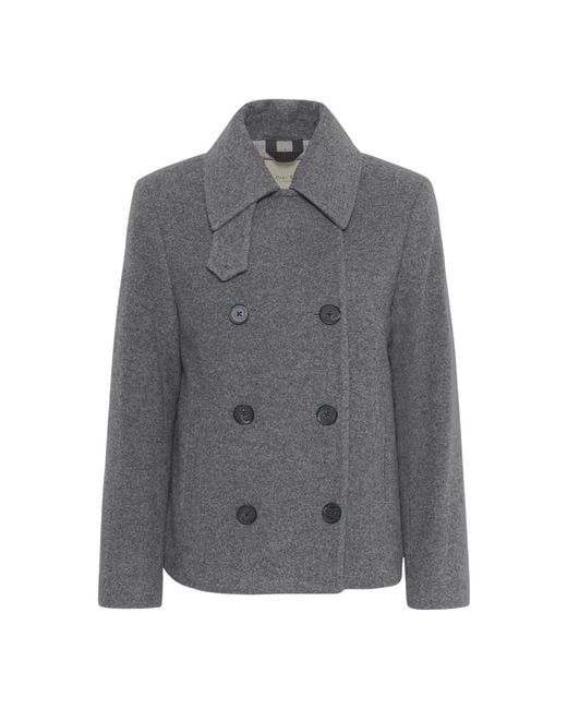 Double-Breasted Coats Part Two en coloris Gray