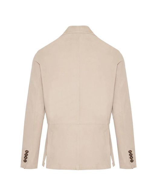 Barba Napoli Blazers in het Natural voor heren