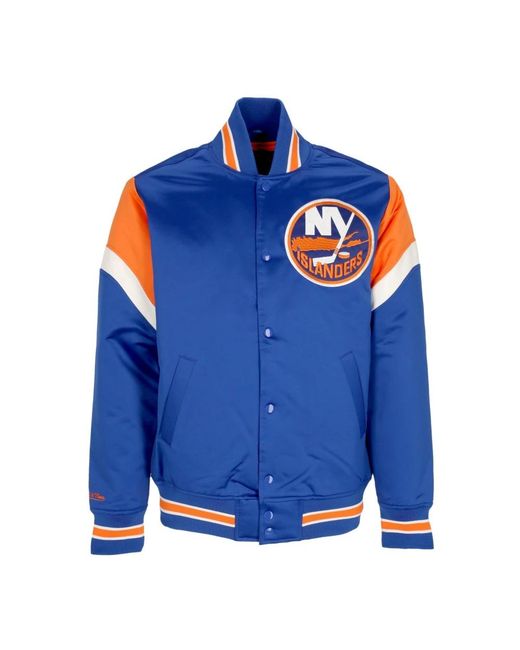 Bomber Jackets di Mitchell & Ness in Blue da Uomo