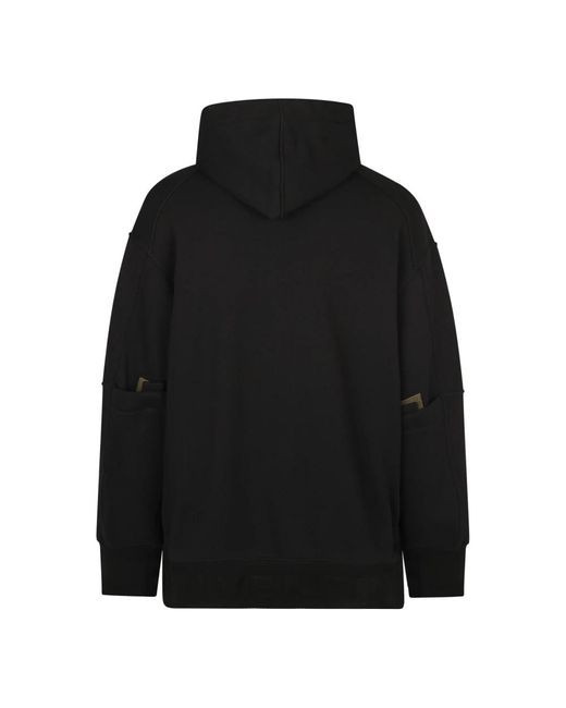 Givenchy Hoodies & Sweatvesten ,Zwart ,Zwarte Hoodie Stijlvol Logo in het Black voor heren