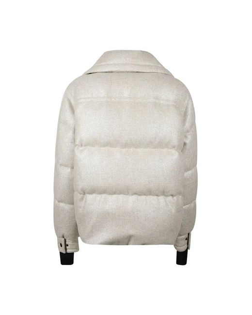 Moncler Sandane Short Down Jacket in het Gray