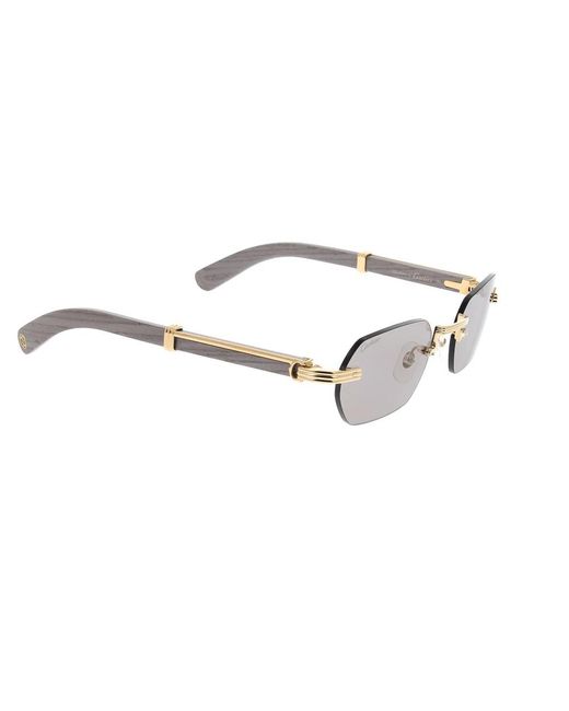 Cartier Metallic Sunglasses