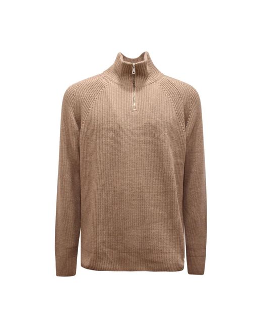 Turtlenecks di Brooksfield in Brown da Uomo