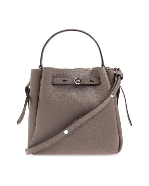 Tory Burch Gray Bucket Bags