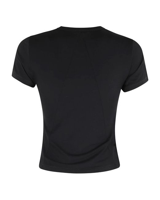 Rag & Bone Tops ,Zwart ,Luca Jersey Baby Tee in het Black