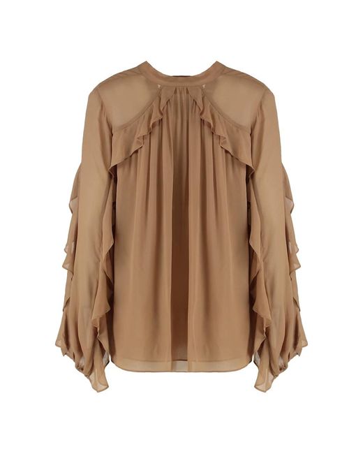 Blouses di Zimmermann in Brown
