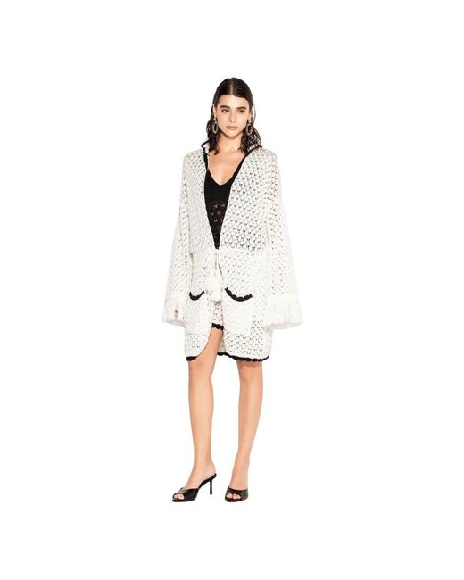 Cardigans Akep de color White
