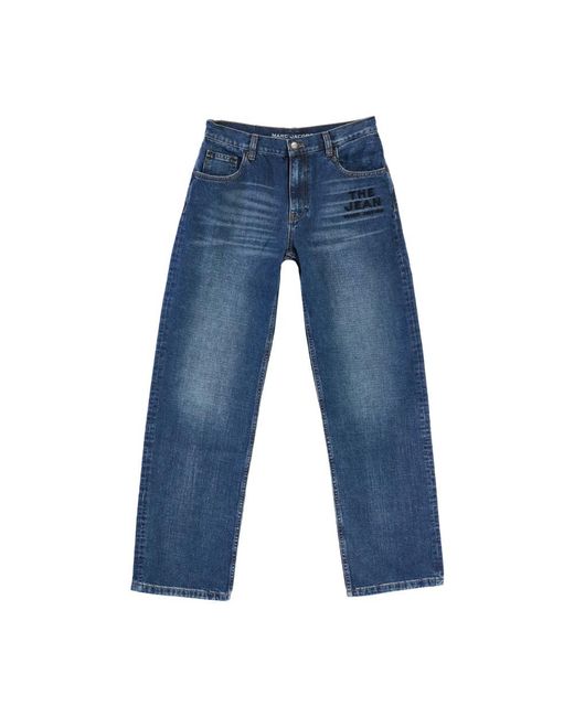 Marc Jacobs Straight Jeans in het Blue