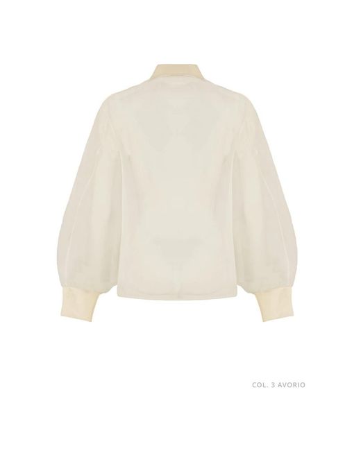 D.exterior White Shirts