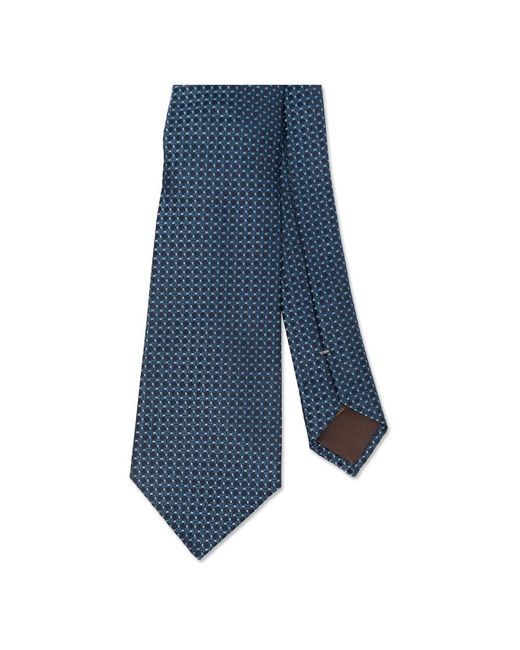 Canali Seidenkrawatte in Blue für Herren