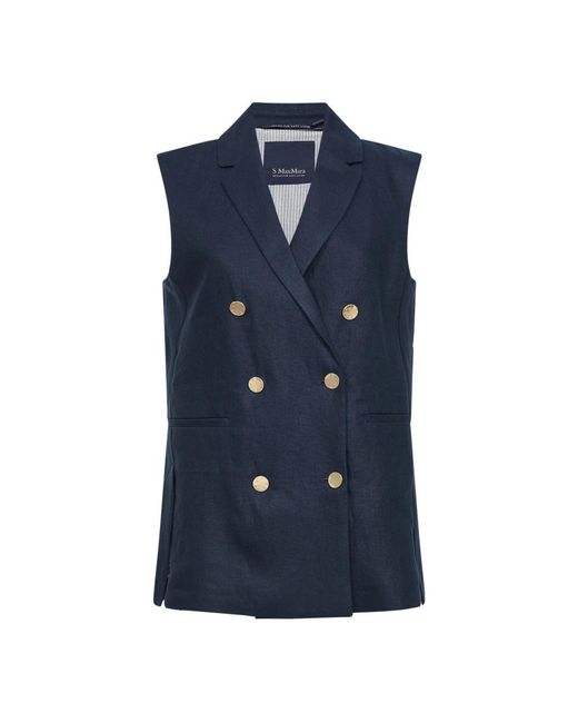 Max Mara Blue Vests