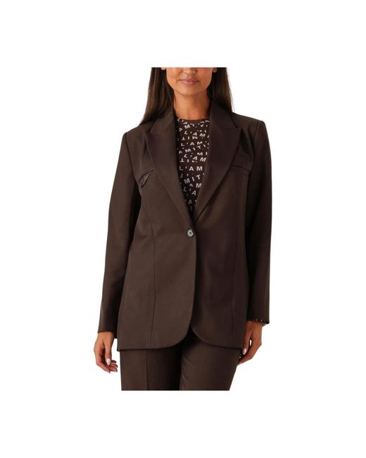 Haute L'Amitié Brown Blazers