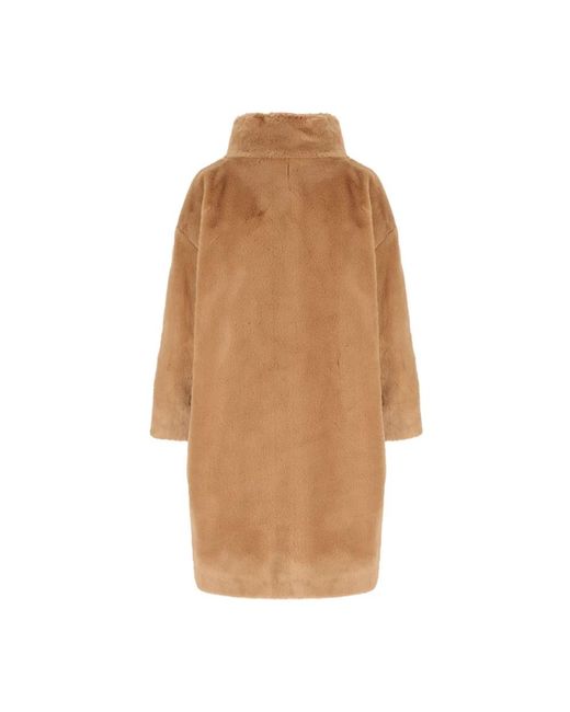 Herno Brown Single-Breasted Coats
