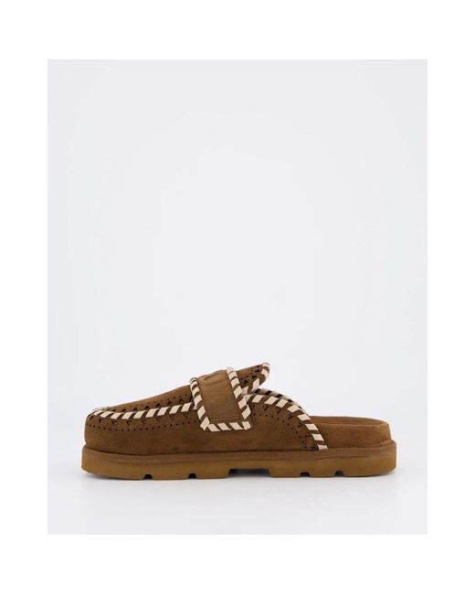 Mules Mou de color Brown