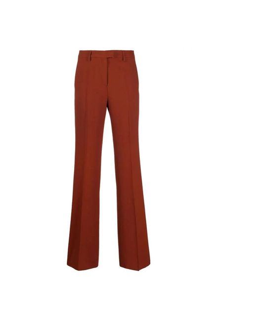 Etro Red Wide Trousers