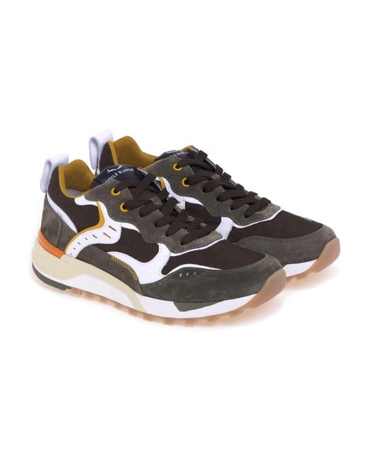 Voile Blanche Brown Sneakers for men