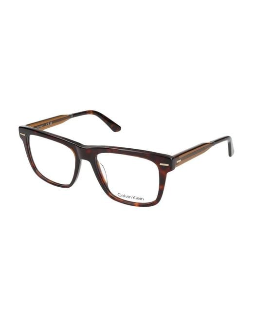 Calvin Klein Brown Glasses for men