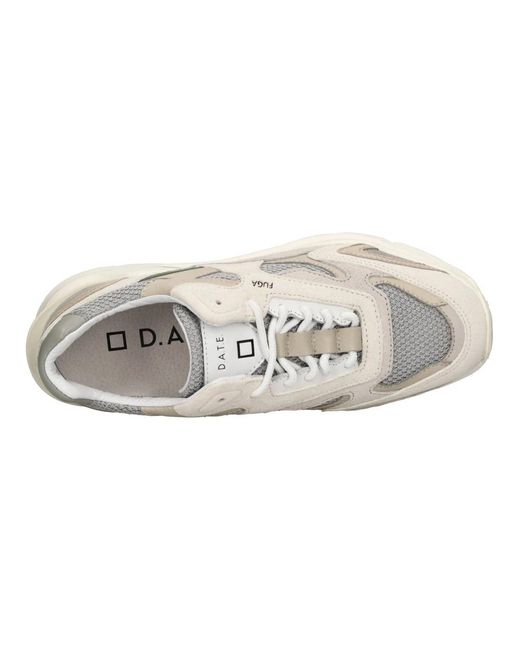 Date Sneakers Grau in White für Herren