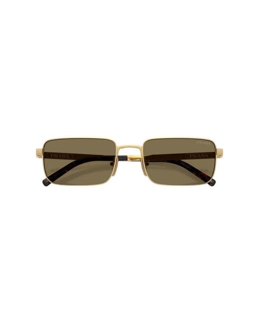 Prada Pr D54S Zonnebril in het Yellow