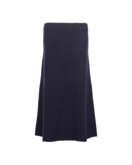 Jil Sander Blue Midi Skirts