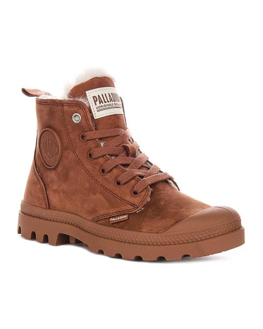 Palladium Brown Winter Boots