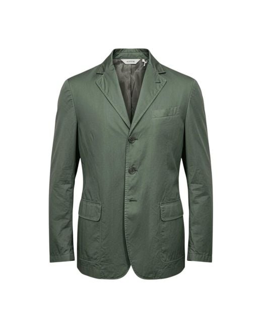 Blazers Aspesi pour homme en coloris Green