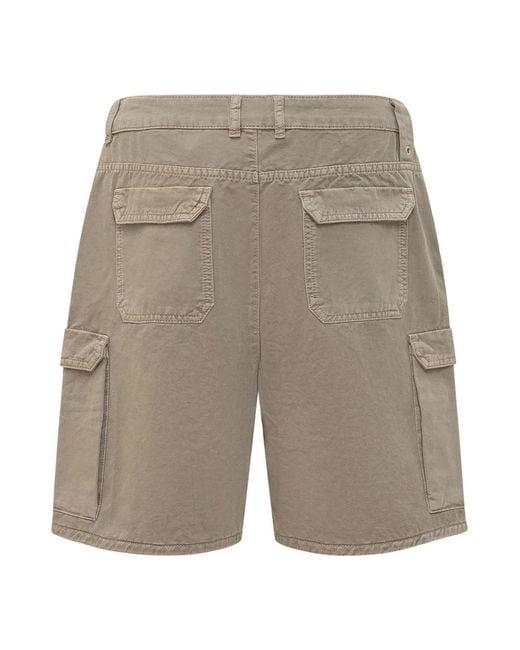 Represent Gray Casual Shorts for men
