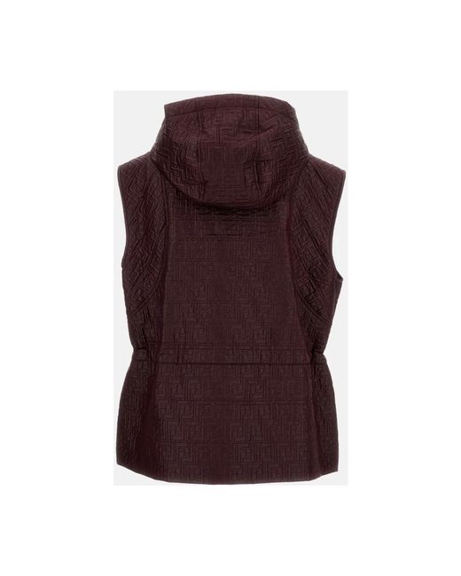 Fendi Purple Waistcoats