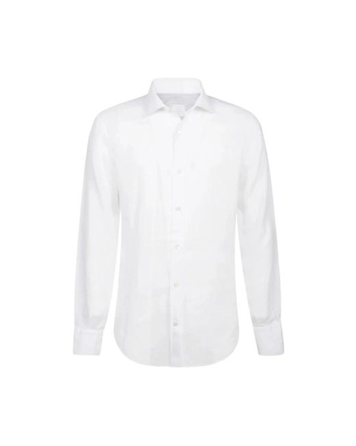 Eleventy White Formal Shirts for men