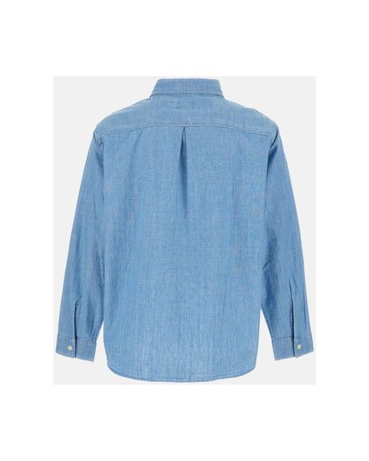 Levi's Blue Denim Shirts for men