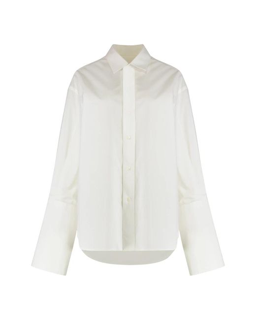 MM6 by Maison Margiela White Shirts
