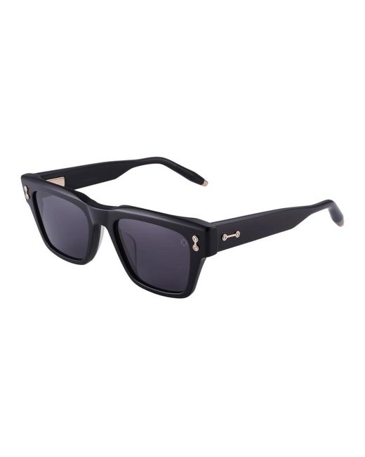 Akoni Accessoires ,Zwart ,Columba Zonnebril in het Black voor heren